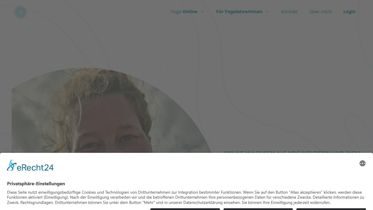 Yoga-Website garten.yoga — erstellt von feierabendyogi.de